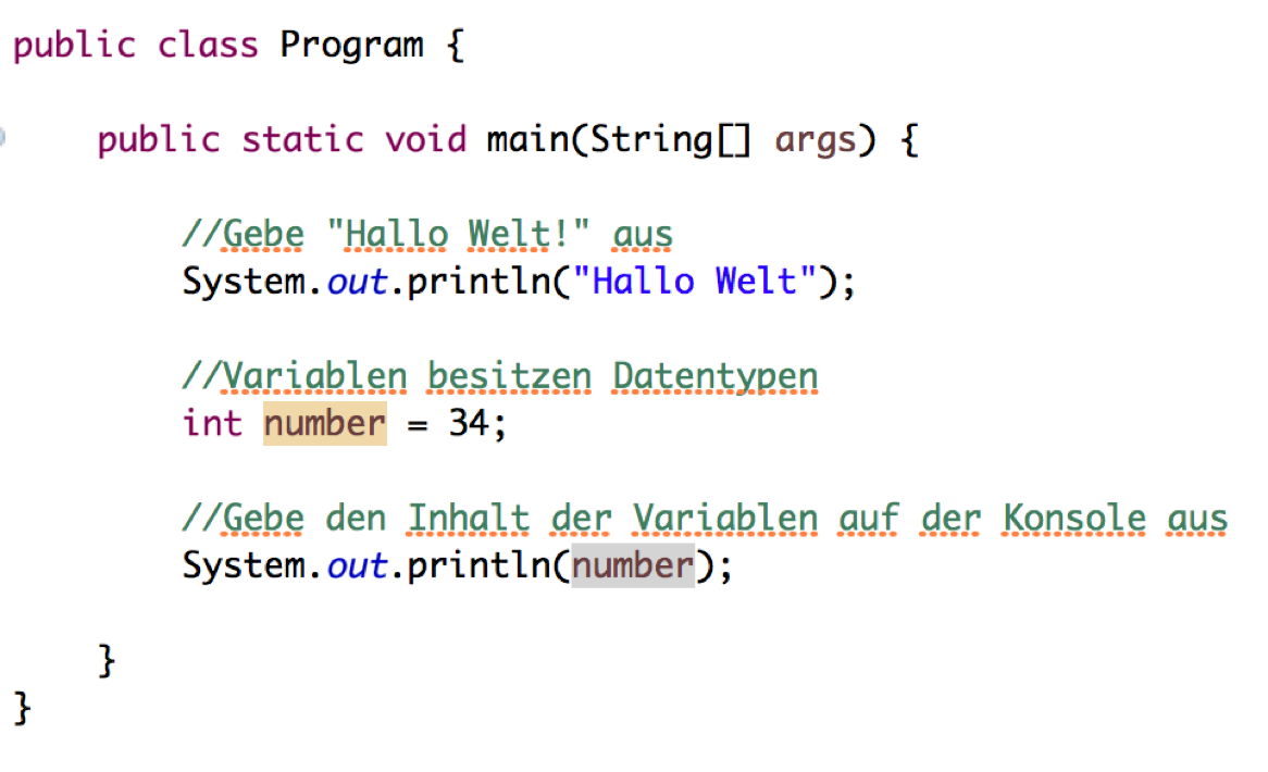 java-lernen-quellcode-beispiel