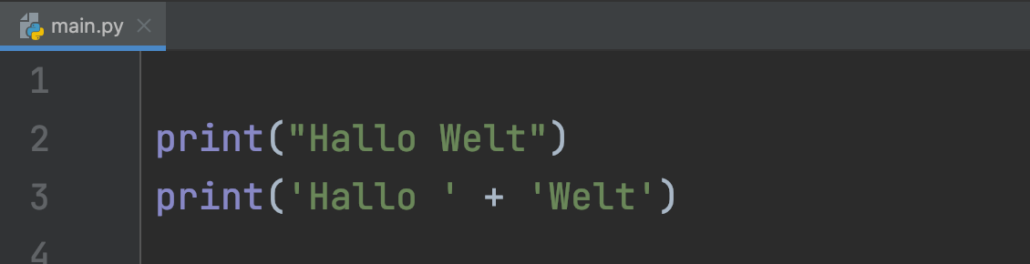 Python Strings [mit Video] So arbeitest du mit Strings in Python