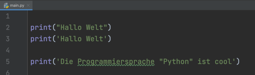 Python Strings [mit Video] So arbeitest du mit Strings in Python