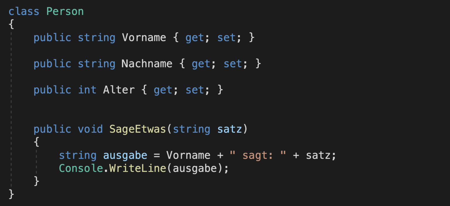 C# Eigenschaften einfach erklärt [mit Video]